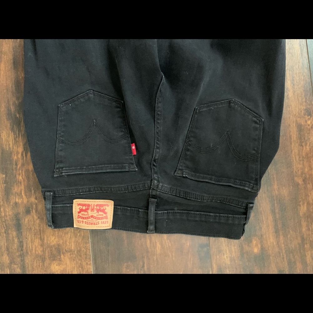 Black cut off jeans